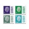 KCIII QEII Britannia Pair Cover KCIII Stamps