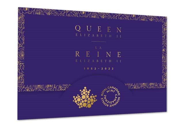 Canada Collector's Edition QEII Memorial Coin Set Packaging