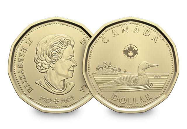 QEII Memorial Canadian 1 Dollar