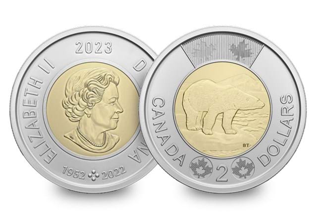 QEII Memorial Canadian 2 Dollars
