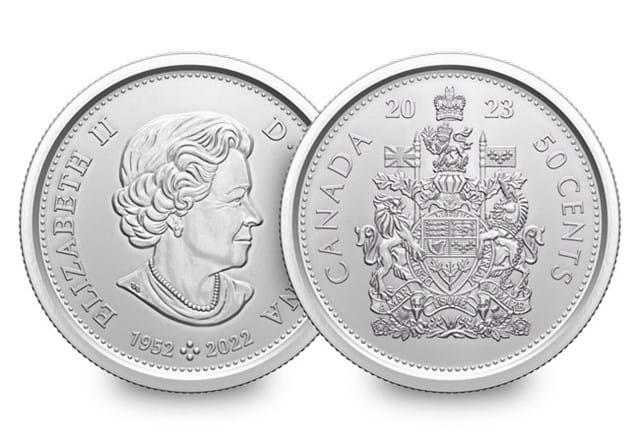 QEII Memorial Canadian 50 Cents