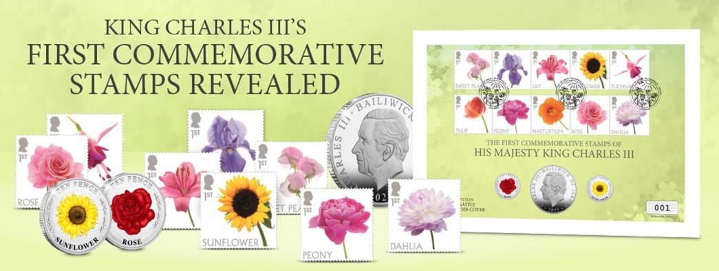 The First King Charles III Commemorative Stamps