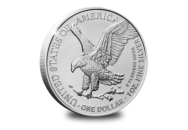 2023 US Silver Eagle Coin Obverse