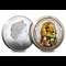 Outer Coin Design Of Tutankhamun Masterpiece With Coin Obverse