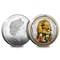 Outer Coin Design Of Tutankhamun Masterpiece With Coin Obverse