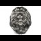 Lion Head 3Oz Silver Coin Reverse