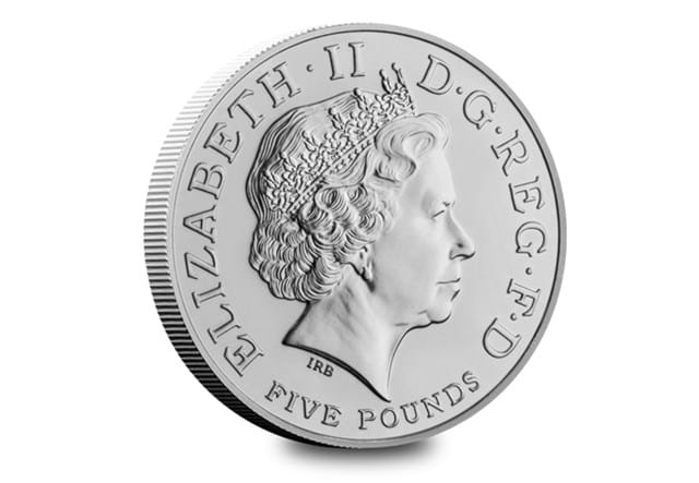 2010 Olympic £5 Obv