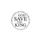 God Save The King Postmark