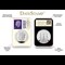 Coronation Of KCIII Silver 50P And £5 Pair Datestamp With Labels