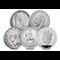 The British Monarch Coronation Crown Collection All Obverses