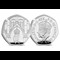 The Coronation Of His Majesty King Charles III Silver 50P Obverse Reverse