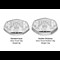 The Coronation Of His Majesty King Charles III Silver Piedfort 50P Size Comparison