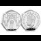 The Coronation Of His Majesty King Charles III Silver Piedfort 50P Obverse Reverse