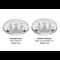 The Coronation Of His Majesty King Charles III Silver Piedfort £5 Size Comparison