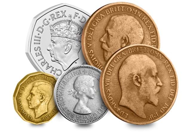 Monarchs Collection Coin Obverse Designs