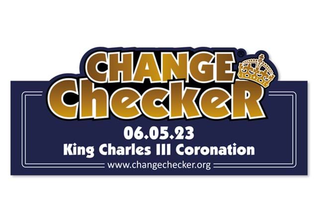 Change Checker Coronation Fridge Magnet