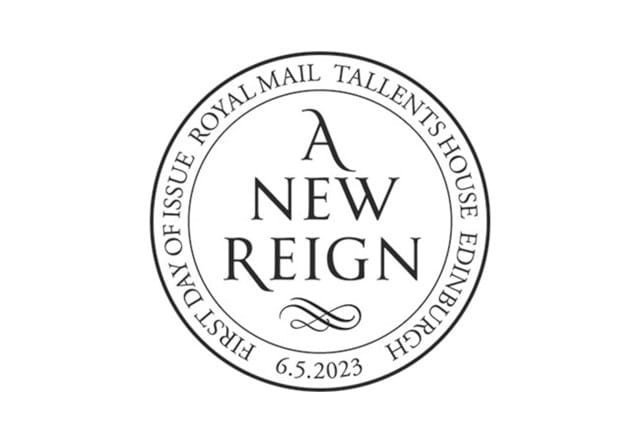 2023 KCIII Coronation Coin And Stamps Cover Postmark