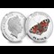 Guernsey Butterflies 10P Coins Peacock