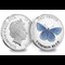 Guernsey Butterflies 10P Coins Common Blue