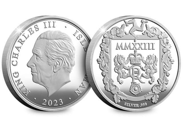 IOM 2023 Silver 3 Set Sovereign Obverse Reverse