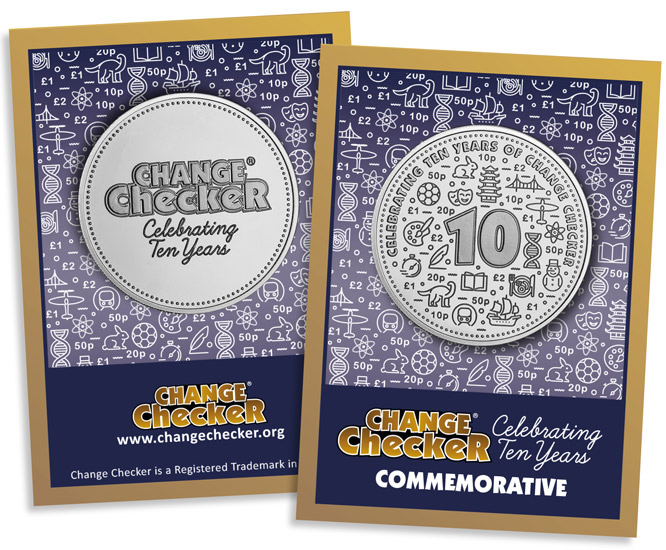 Change Checker 10th Anniversary Commemorative in packaging