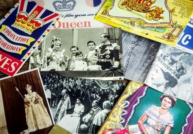 The 1953 Coronation Memorabilia Pack Inside