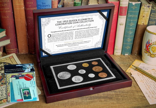 1953 Set With Memorabilia Pack Lifestyle