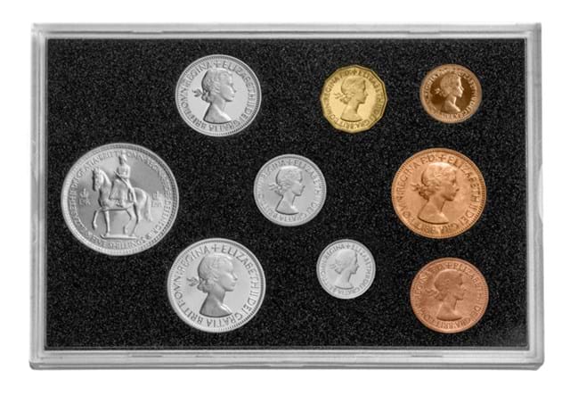 QEII 1953 Coronation Crown Coin Frame