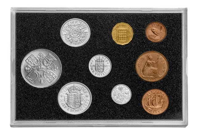 QEII 1953 Coronation Crown Coin Frame 2