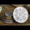 QEII 1953 Coronation Crown Coin Reverse Close Up