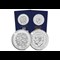 2023 UK Pride of England CERTIFIED BU £5 in Change Checker packaging with coin reverse and obverse up close