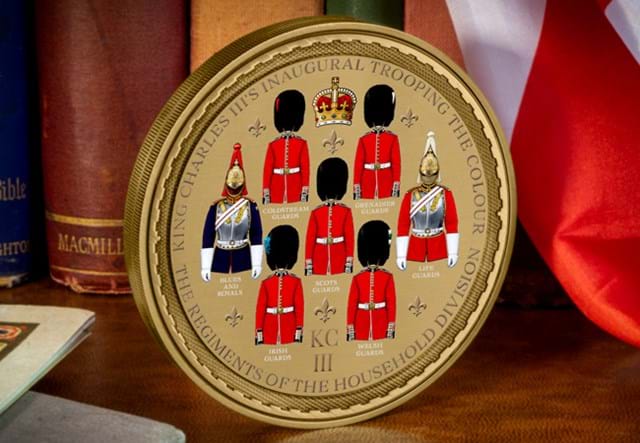 Trooping The Colour 100Mm Medal Lifestyle 02