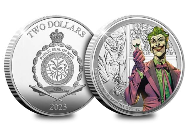 Joker Silver 1Oz Obv Rev