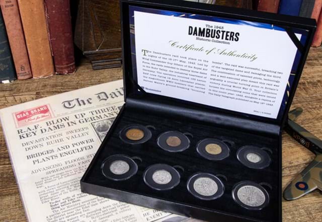 Dambusters Coins Box Shot Lifestyle