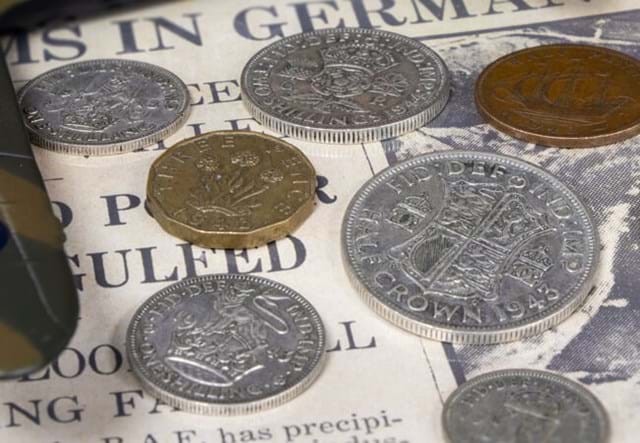 Dambusters Coins Close Up Lifestyle