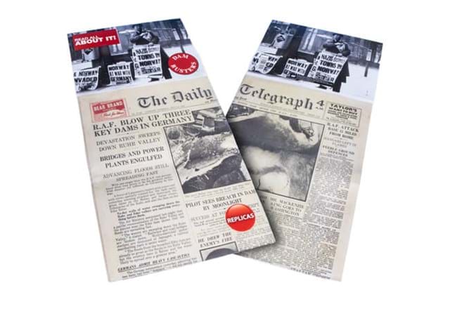 Dambusters Coins Newspaper