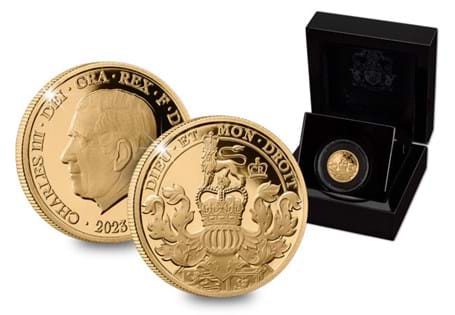 Your Gold Sovereign is the first from East India Company to feature King Charles III on the obverse. It features a classic design and is limited to just 750 worldwide