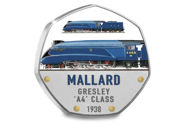 Mallard Train Starter Medal Rev