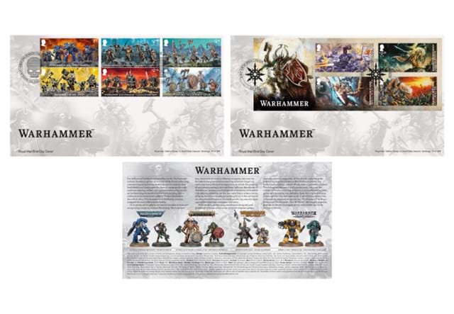 Celebrate the 40th Anniversary of Warhammer With New Collectible Stamps  From Royal Mail - Warhammer Community