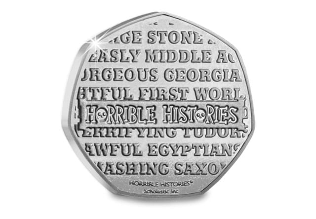 Horrible Histories VSC Starter Medal Obv
