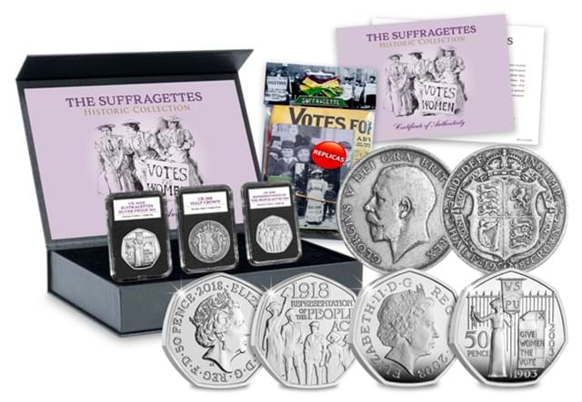The Suffragettes Historic Coin Collection Whole Product