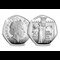 UK 2003 Suffragettes Silver Proof 50P Obv Rev