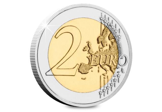 2 Euro BE PROOF Rugby World Cup France 2023 Paris Mint