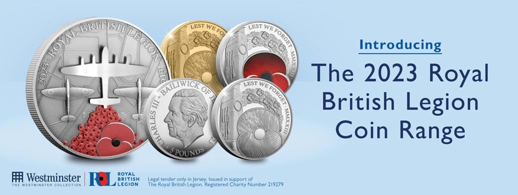 The 2023 Official Royal British Legion Coin Range