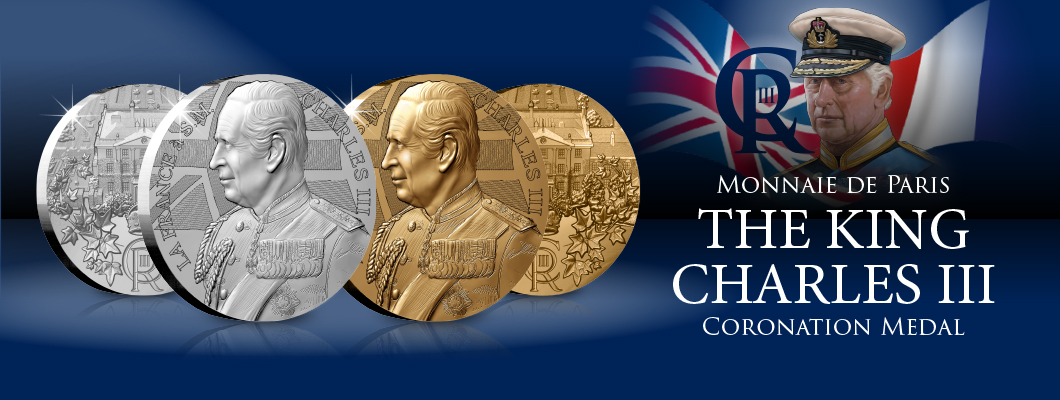 Monnaie de Paris King Charles III Coronation Medals