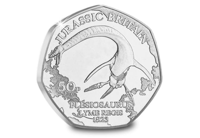 Jurassic Britain BU 50P Plesiosaurus Rev