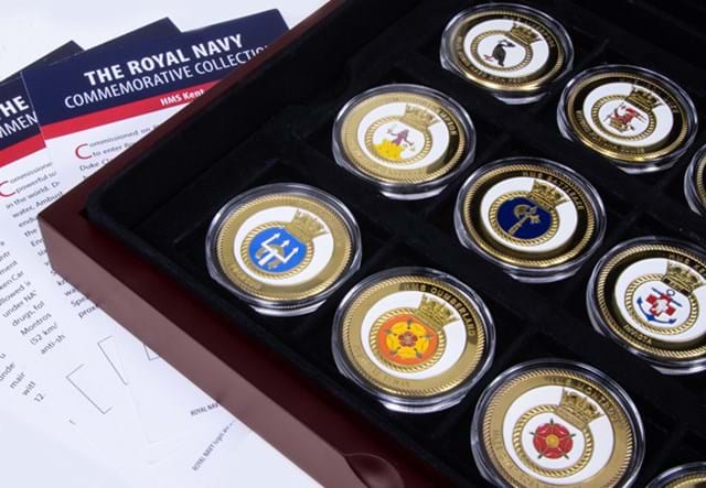 Royal Navy Crests Medal Set 2