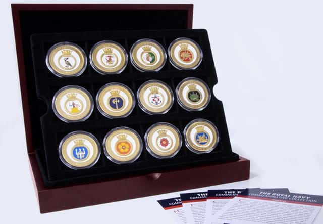 Royal Navy Crests Medal Set 3