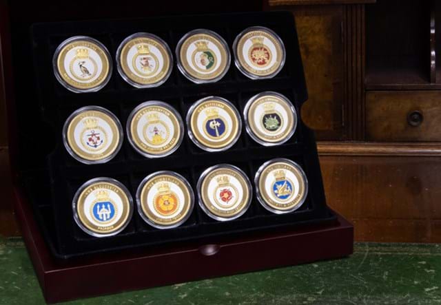 Royal Navy Crests Medal Set 6