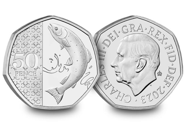 UK New Coinage BU 50P